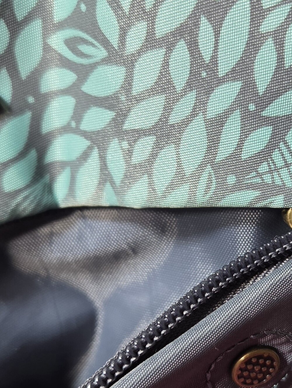 CHALA Women's Teal and Gray Crossbody Bag NWOT - Picture 6 of 13